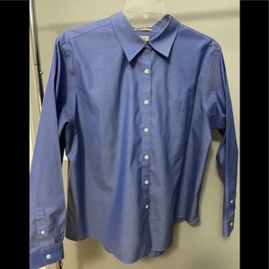 French Blue Women’s LL Bean Button Down Shirt - 2X